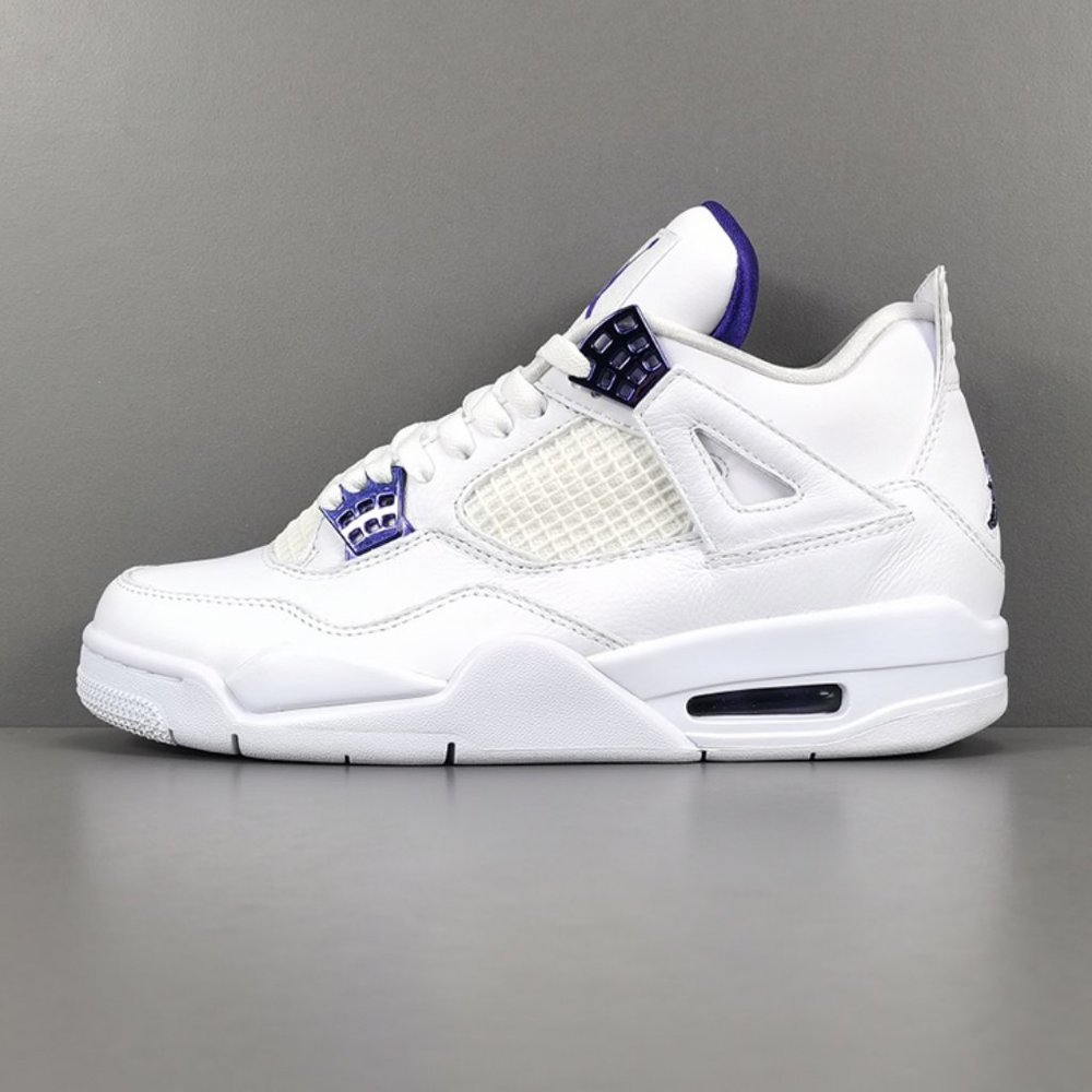Air Jordan 4 Court Purple Basketball Shoes